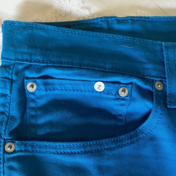 Blue Levis 508 regular taper shorts size 38 - Picture 4 of 11